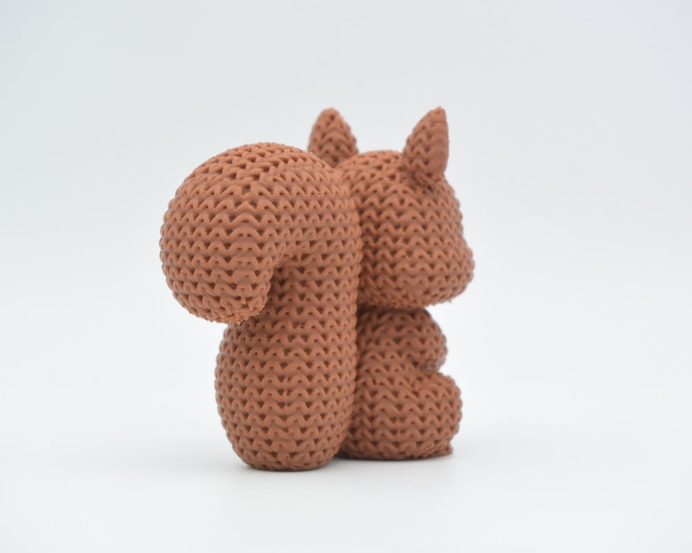 Knitted Squirrel