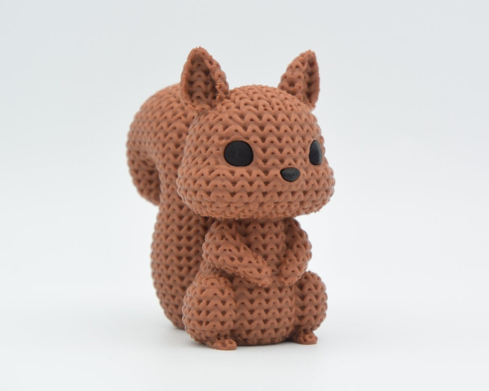 Knitted Squirrel
