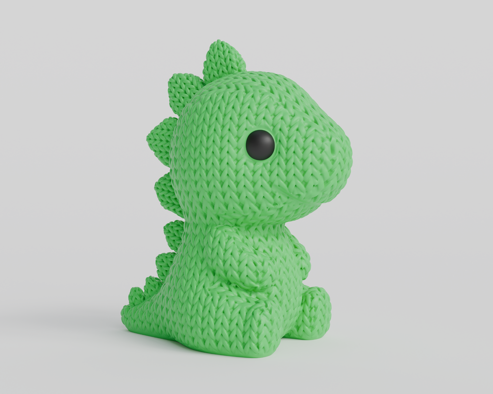 Knitted Stegosaurus Dinosaur