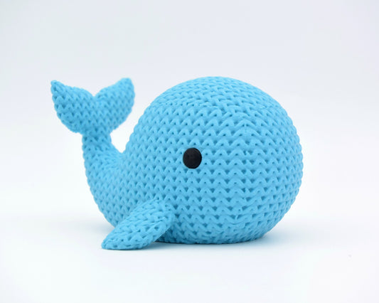 Knitted Whale
